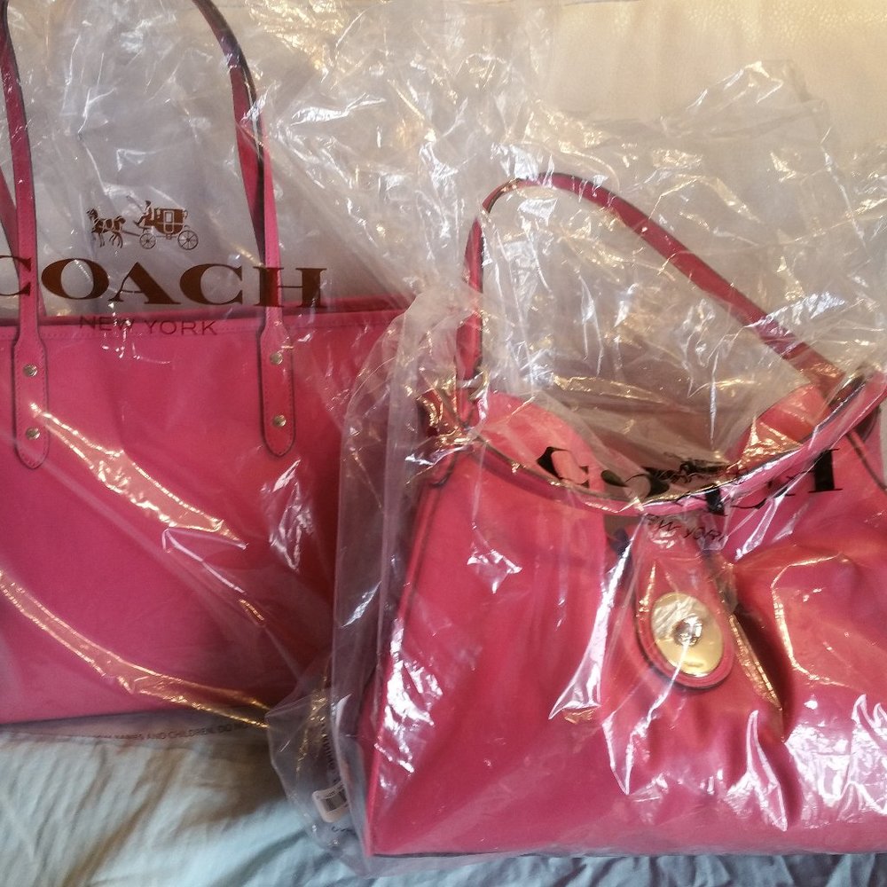 Coach Barbie core purse and tote